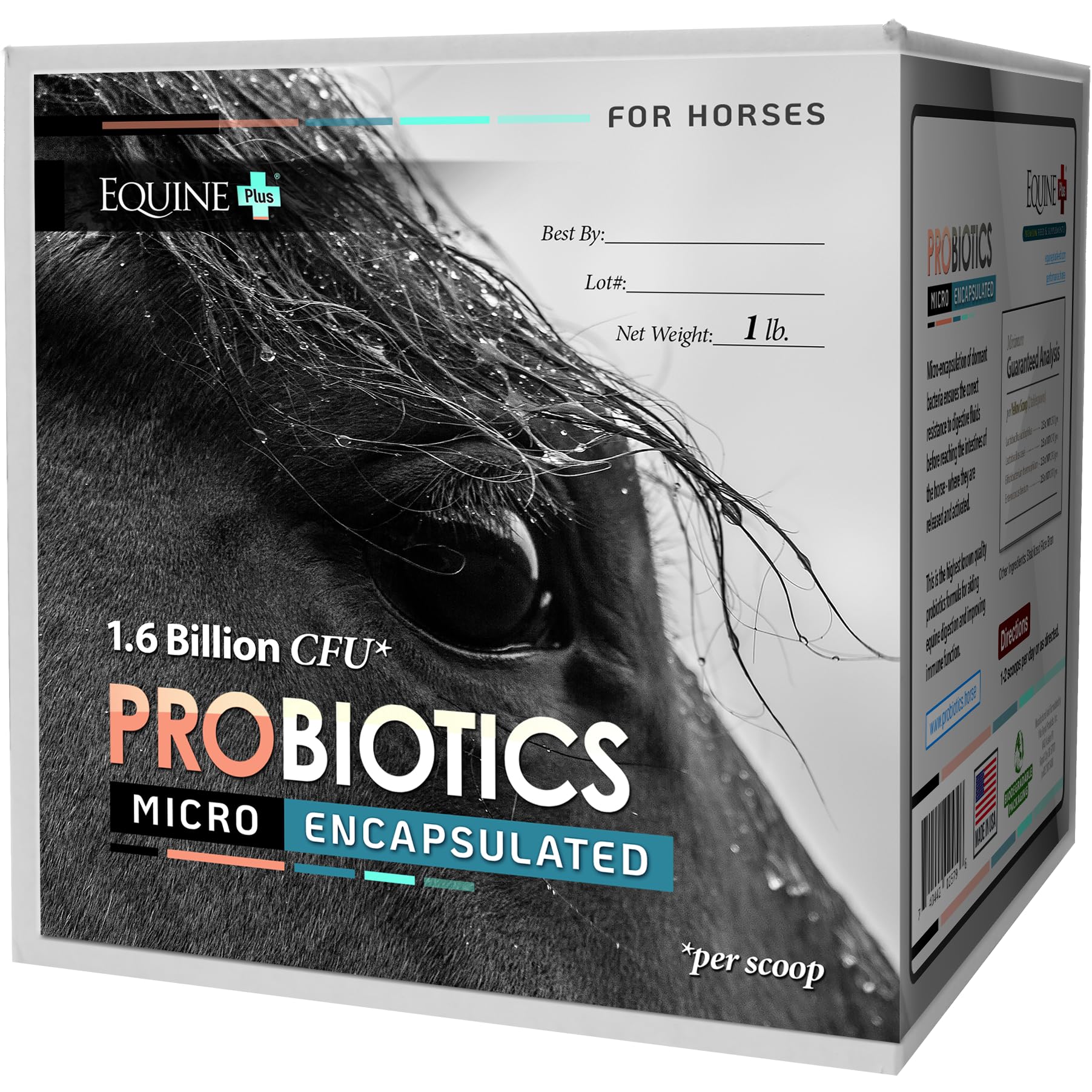 Micro-Encapsulated Probiotics for Horses - Premium Equine Digestive Health Supplement