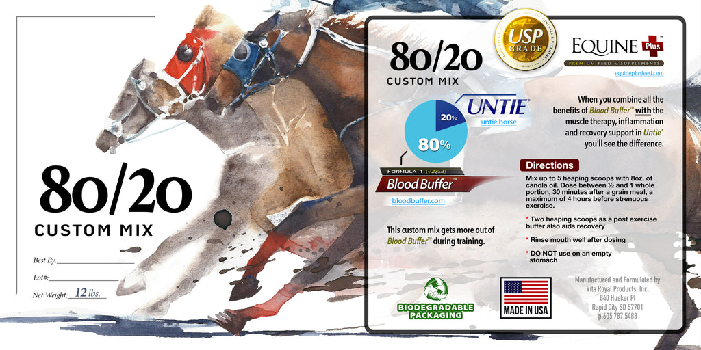 80/20 Formula 1 | Mineral & Metabolic Conditioning Support for Horses