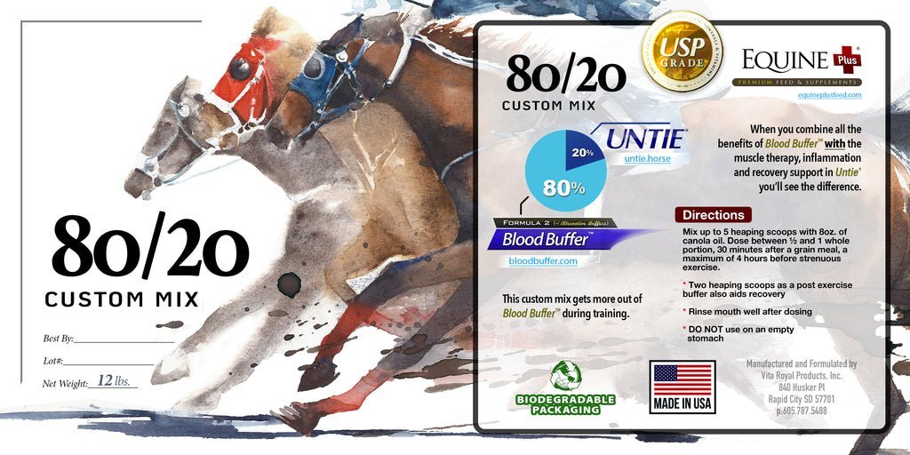 80/20 Formula #2- Blood Oxygen, Blood Gas Transfer & Muscle Support (without Bicarb)