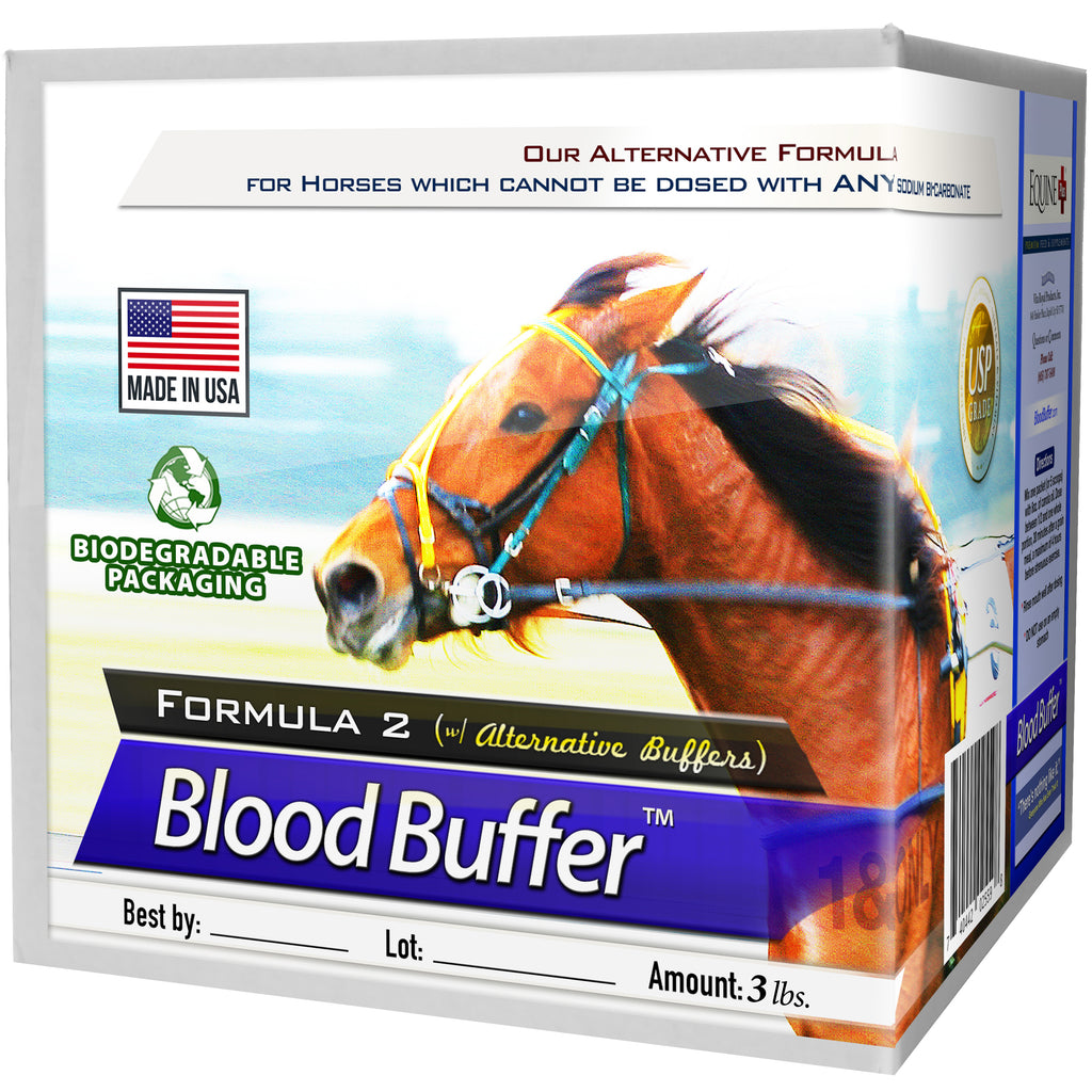 Blood Buffer™ Formula #2 - Improve Blood Oxygen and Blood Gas Transfer from Muscle Tissue (without sodium bicarbonate))