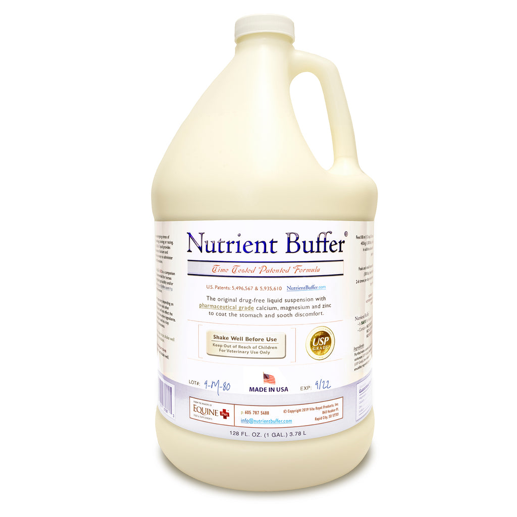 Nutrient Buffer® (1 Gallon) Ulcer & Acid Relief, Digestive Aid, Upper Gastric Support, Colic Remedy